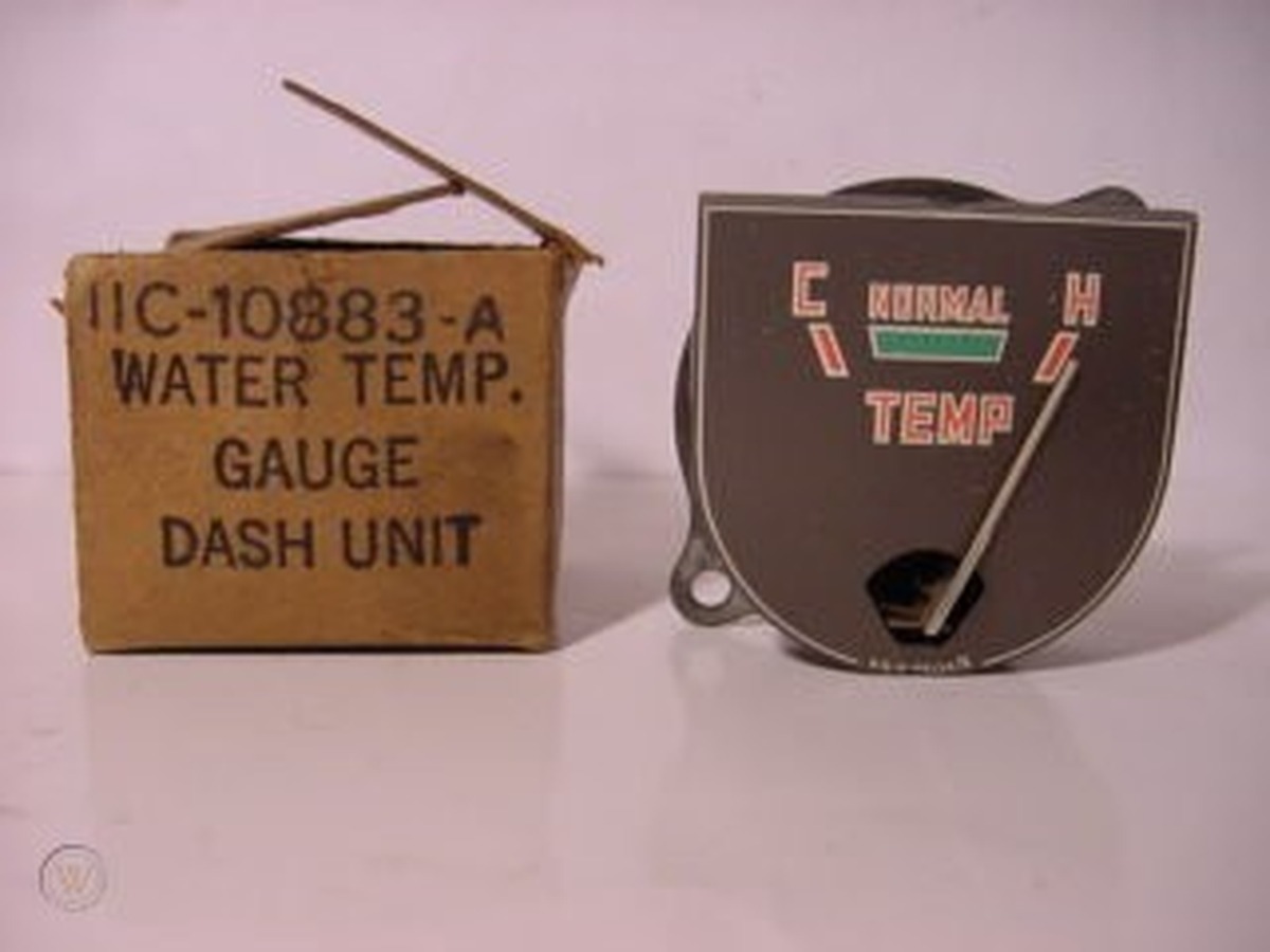 Electrical - Temp gauge - 1941 commercial 