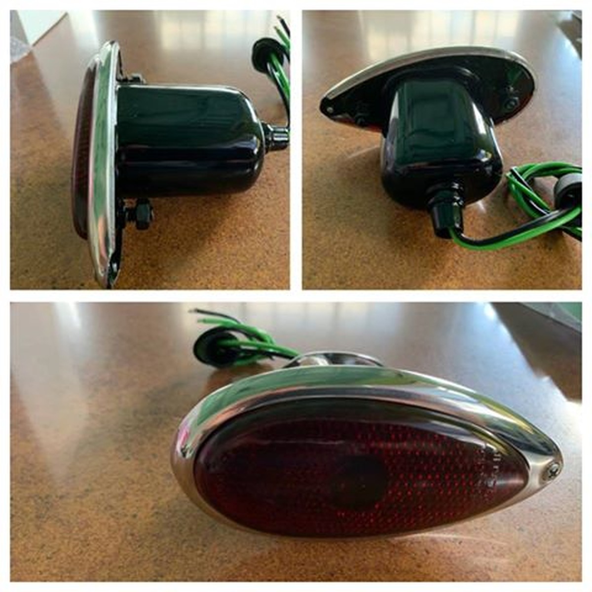 Ford Tail Lights - 1938-1939 Tail Light Assembly 81A-13405-