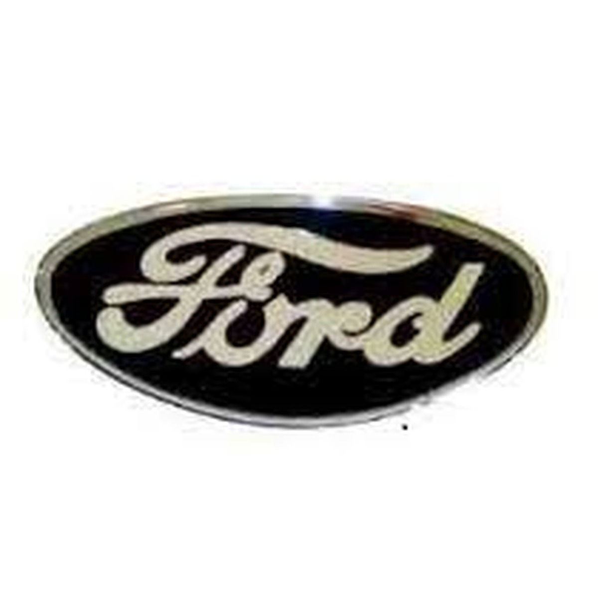 Grill/Radiator Emblems - Ford porcelain grill emblem BLACK 1934 pas