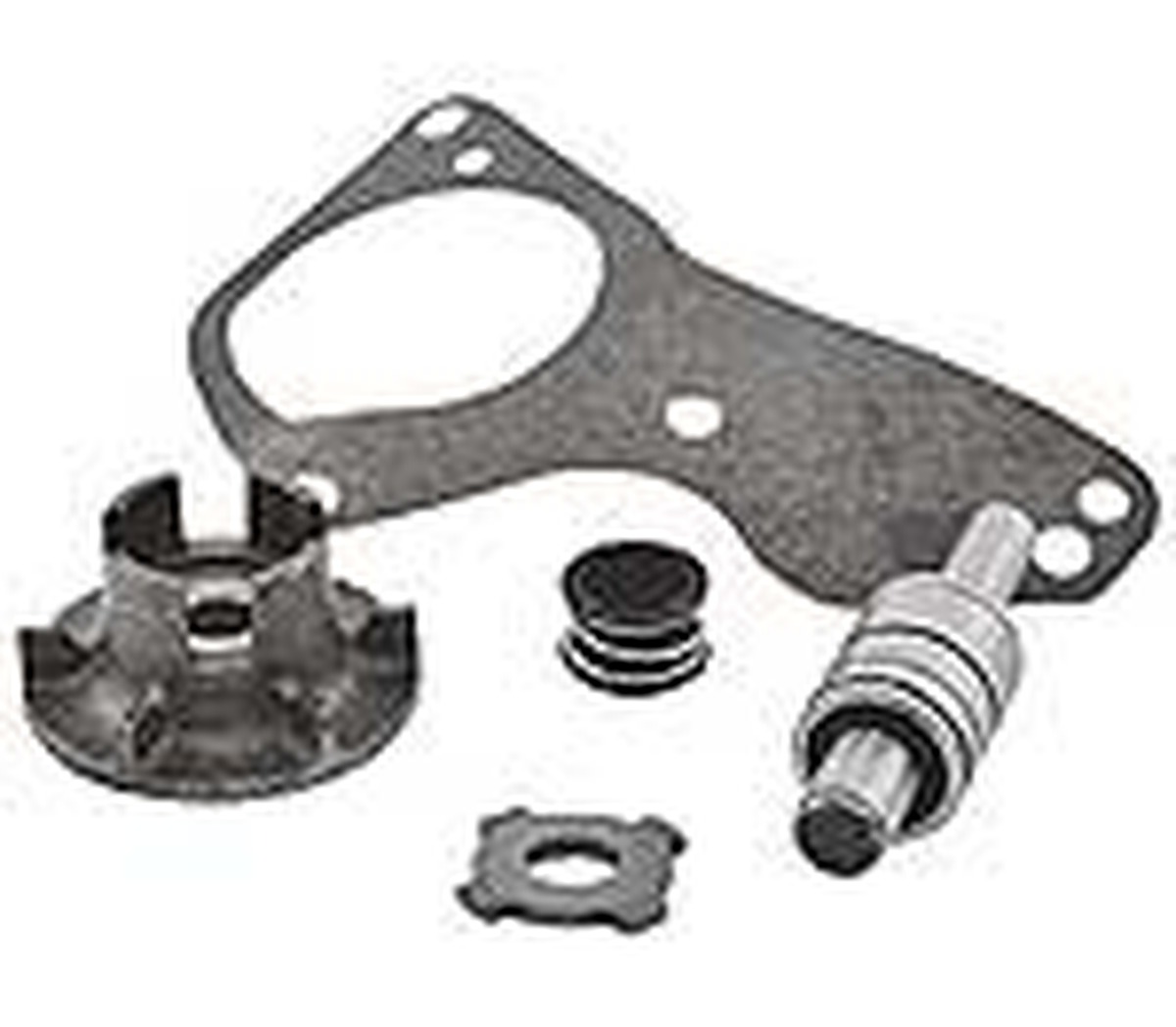 Water Pump & related parts - Water pump kit double pulley 1937-48