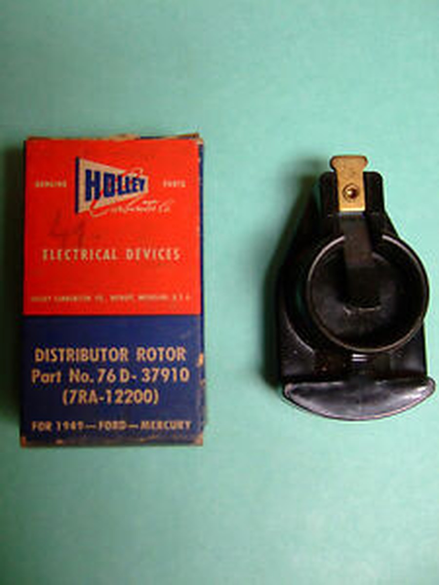 Distributor Caps, Condensers, Points, etc - Rotor 1949-56