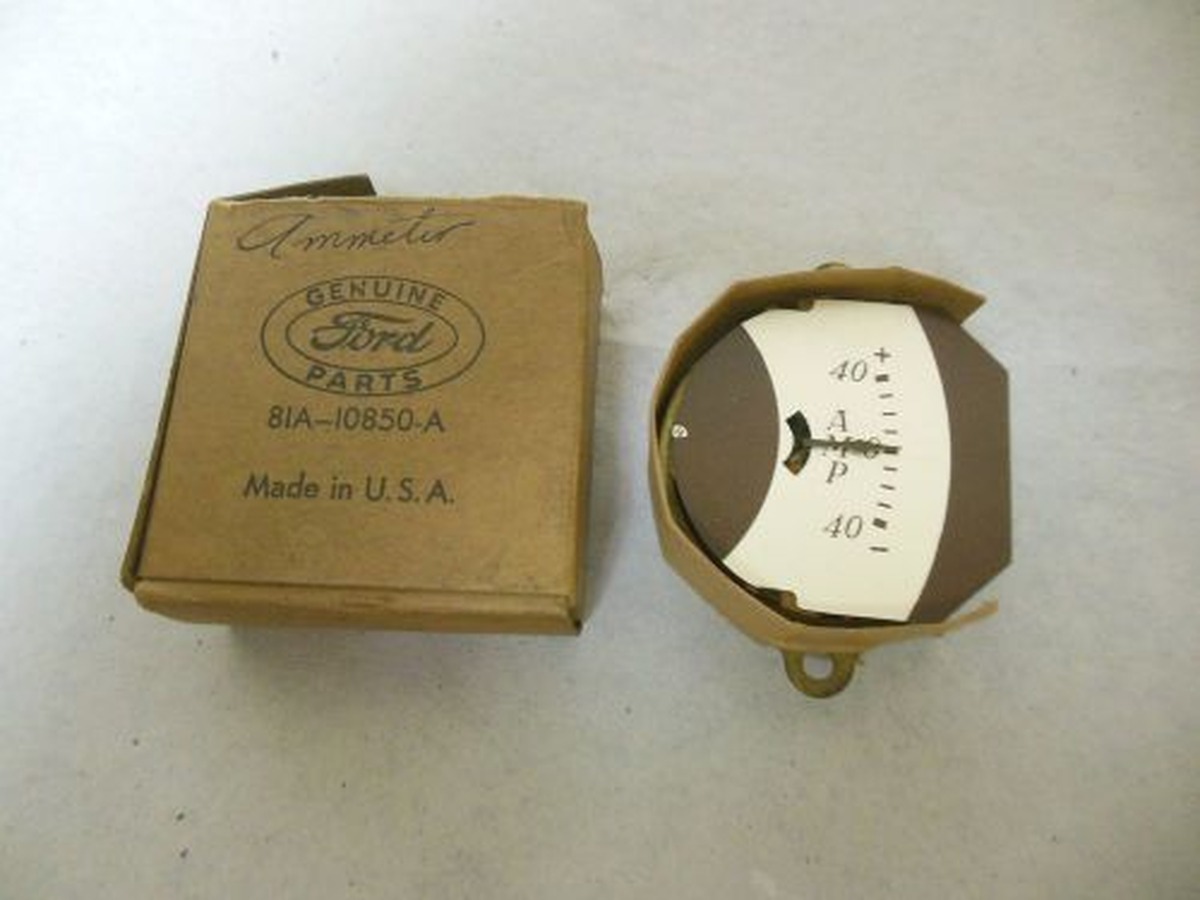 Electrical - Ammeter gauge - 1938 pas & com