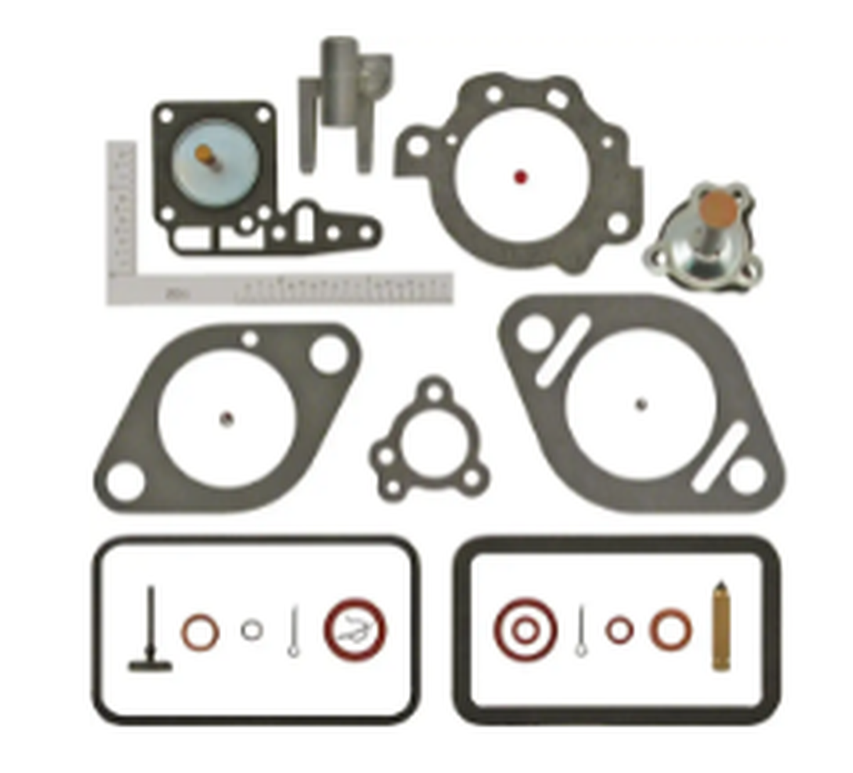 Carburetor & related parts - Carb kit 215 or 223 6cyl 1952-62 with 1 barrel Holley