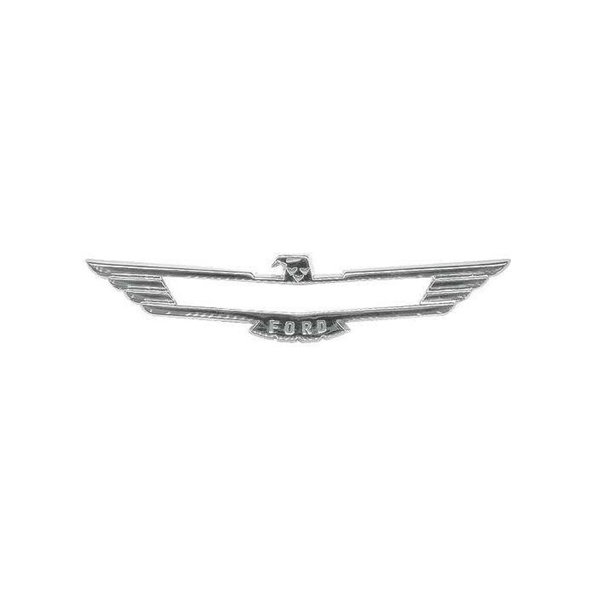 Grill/Radiator Emblems - Grill name plate bezel 1956-57 Tbird