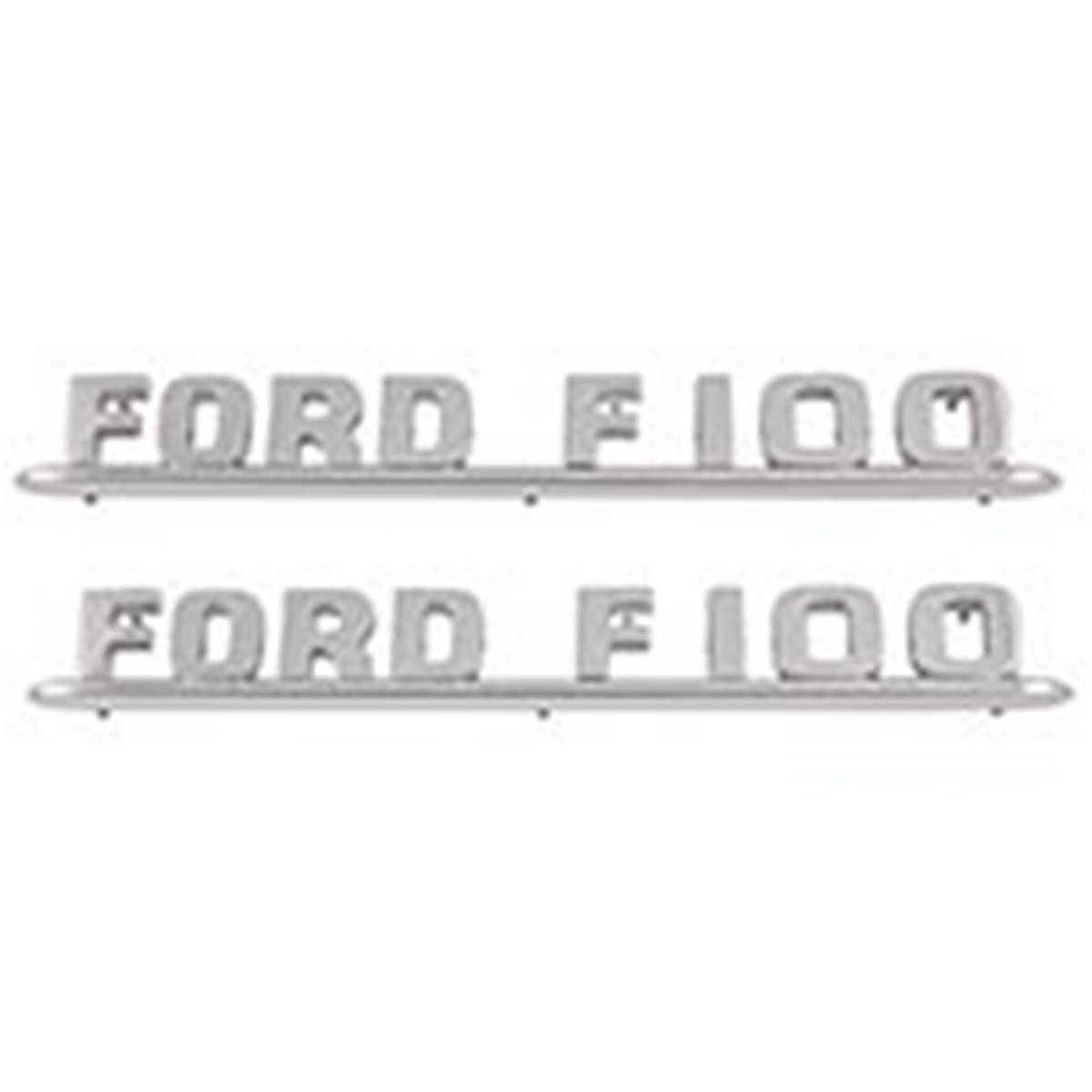 Bonnet/Hood Emblems - Ford F100 - 1953-54 com