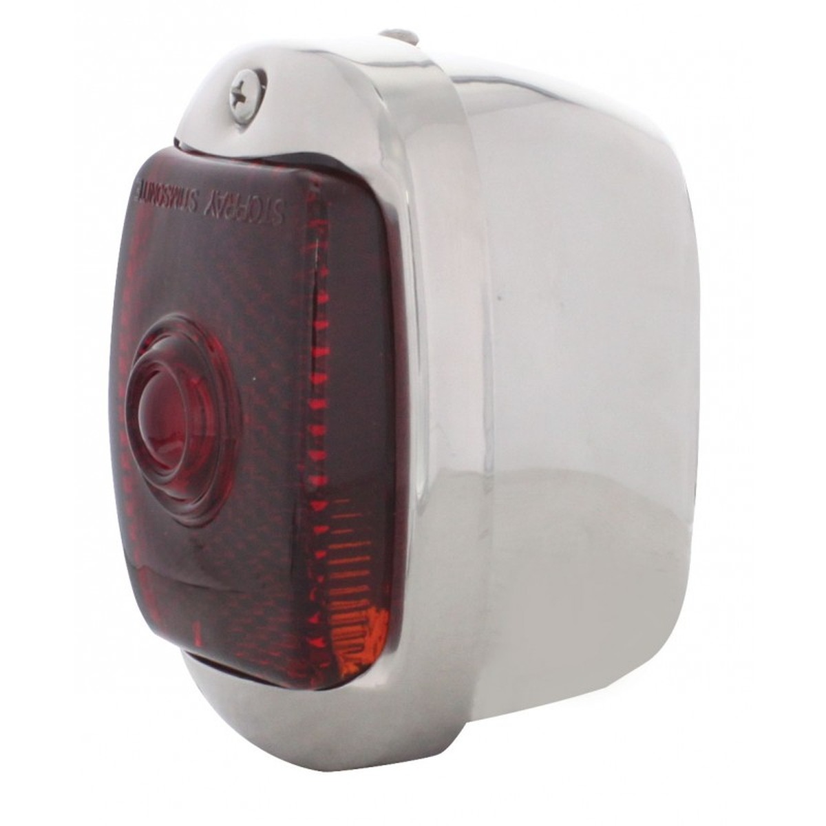 Chevy Tail Lights - Stainless Steel 1937-38 Tail Light Assembly