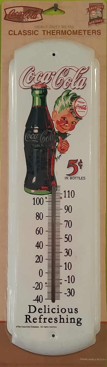 Wall mounted thermometers