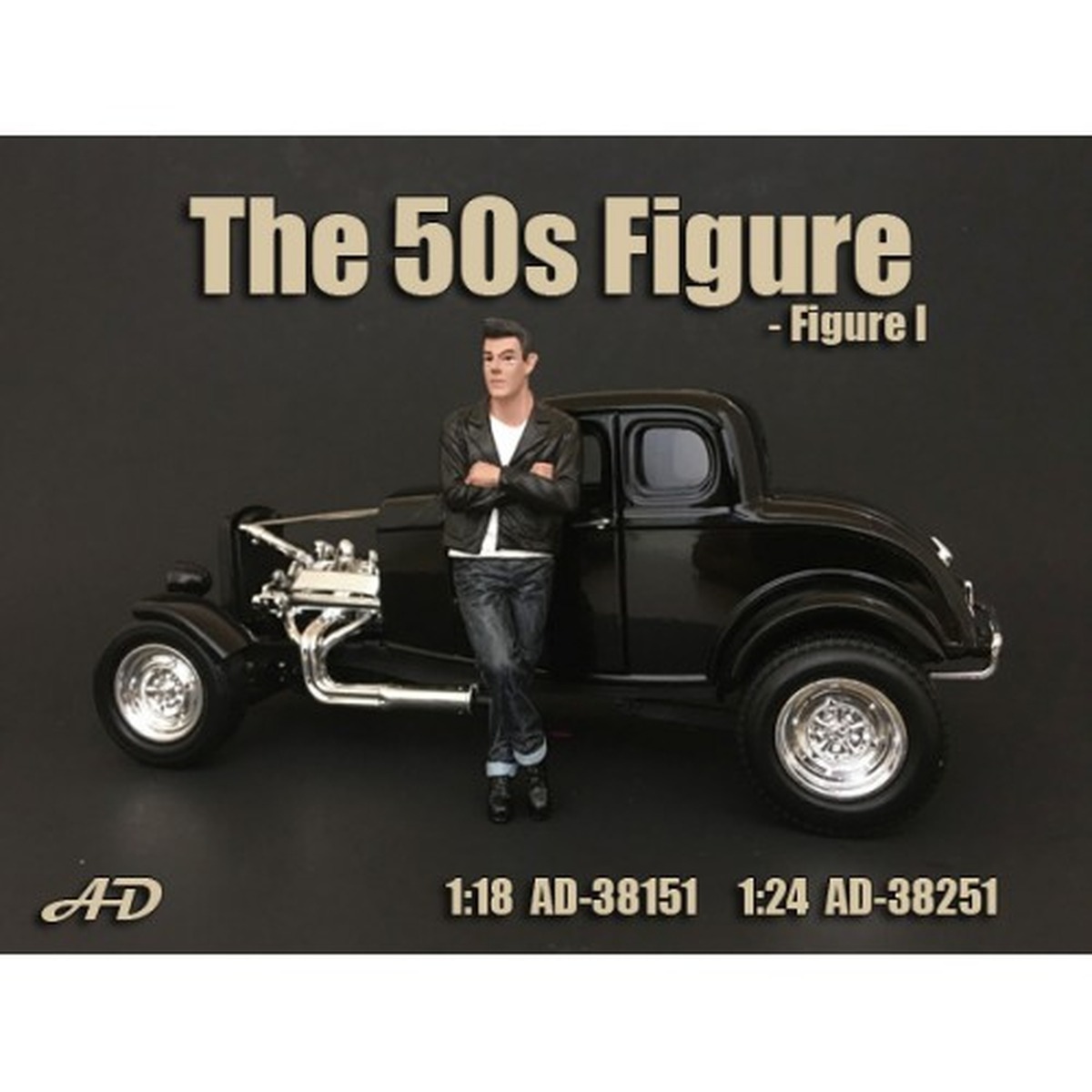 1:24 Scale American Diorama 50's Figures